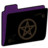 五角星空文件夹（紫色）  Pentacle Empty Folder (purple)